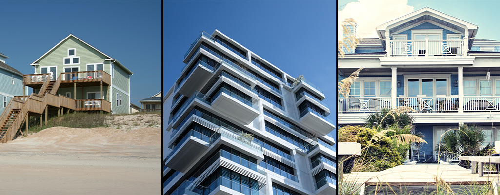 Seaside Park rentals have options like small single family homes, apartments, or mulit-family homes