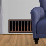 Picture of vent and register as part of duct cleaning in Toms River